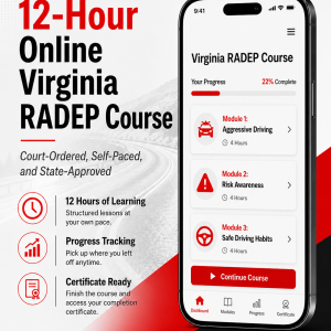12HR RADEP – Reckless/Aggressive Driver Education Program
